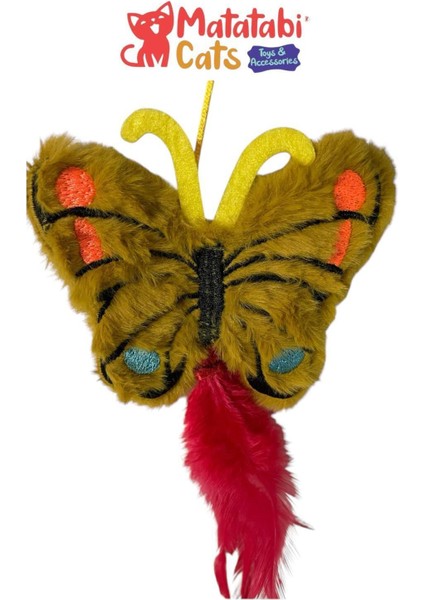 Olta Kelebek (Hışırtılı,çıngıraklı ,matatabi Li,muhteşem Kumaşlı Kedi Oltası fiyatları