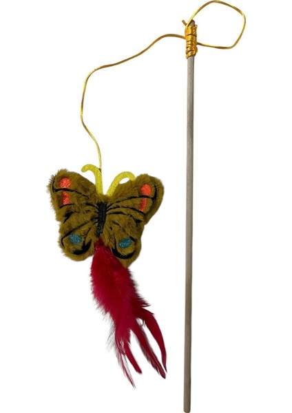 Olta Kelebek (Hışırtılı,çıngıraklı ,matatabi Li,muhteşem Kumaşlı Kedi Oltası modelleri