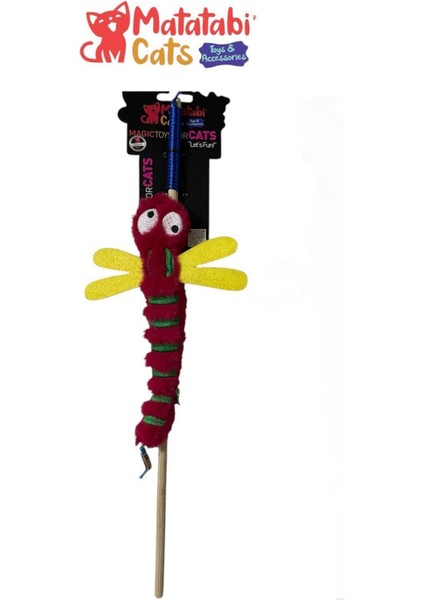 Olta Yusufçuk (Hışırtılı,çıngıraklı ,matatabi Li,muhteşem Kumaşlı Kedi Oltası) fiyatları