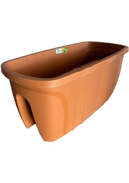 SY-5710 Opal Balkon Küpeşte Saksı 15 Litre Kiremit 4 Adet fiyatları