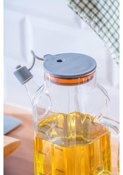 Lume Gri Cam Yağdanlık 800ML fiyatları