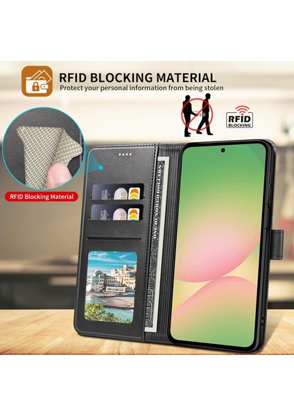 Samsung Galaxy S23 Plus Uyumlu Ekran Koruyuculu Kılıf Kapaklı Kartlıklı Deri Görünümlü Standlı Kapak modelleri