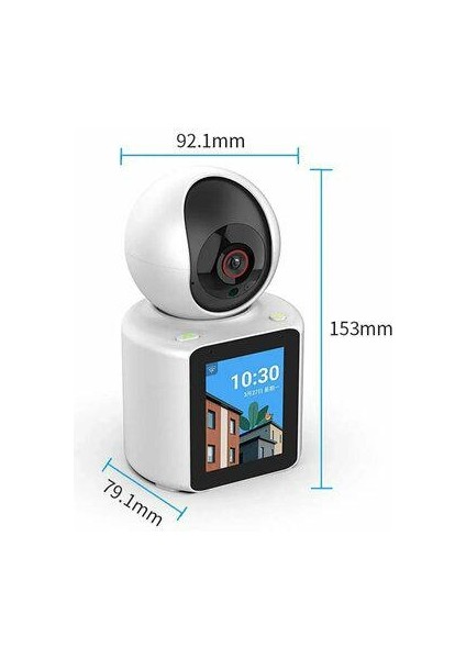 Blıc Blm-43 Smart Ip Kamera – Wi-Fi Bağlantılı, Full Hd, Çift Yönlü Görüntülü Konuşma, Gece Görüşlü