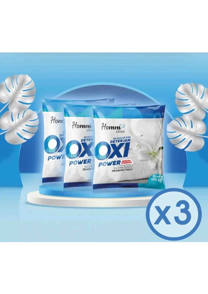 Hombitkisel Oxı Beyazlatıcı Deterjan 3’ Lü Set Orjinal Ürünler