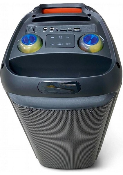 SP-414 Şarjlı Telsiz Mikrofonlu Bluetooth Tekerlekli Taşınabilir Işıklı Hoparlör modelleri