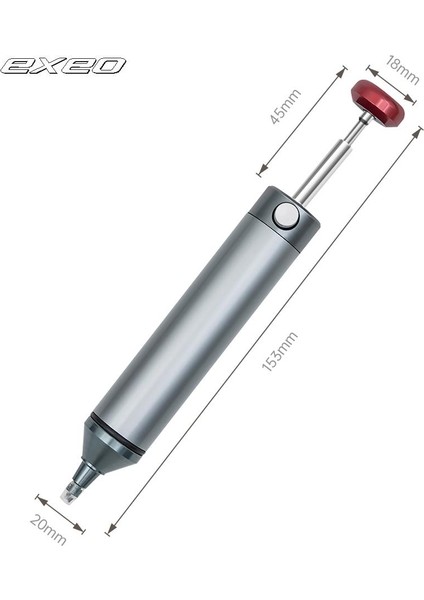 Ss-02 Güçlü Emiş Lehim Sökme Çekme Temizleme Pompası Aluminyum fırsatları