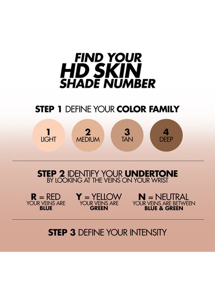 Hd Skin - Pudra Fondöten 1Y18 - Warm Cashew (11 G) modelleri