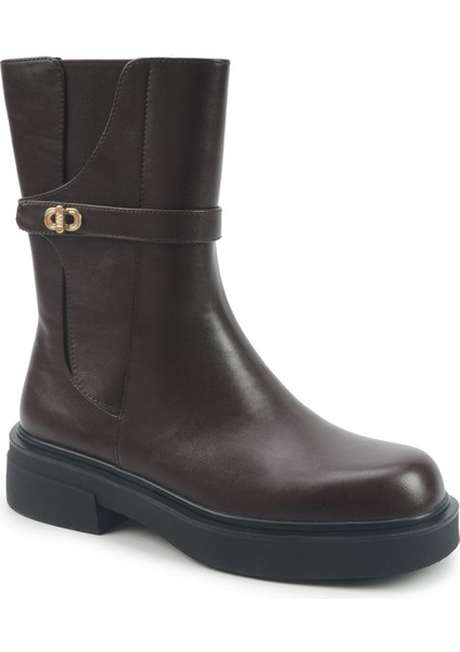 Canger 5pr Kahverengi Kadın Düz Bot fiyatları