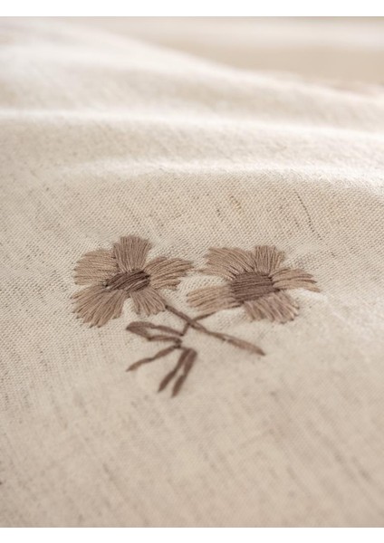 Cotton Keten Çift Kişilik Nev Takımı Arie modelleri