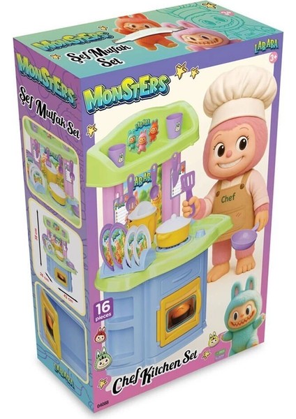 04088 Canavarlar Şef Mutfak Set modelleri