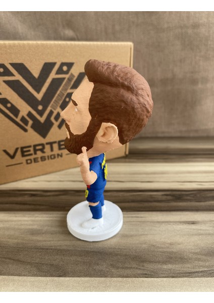 Leo Messi 3D Futbolcu Taraftar Biblo Figür 15CM Erkek Hediyelik Oyuncak Barça Forma fiyatları