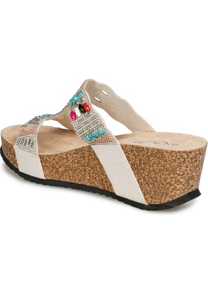 Lame Taşlı Tekstil Kadın Terlik fiyatları