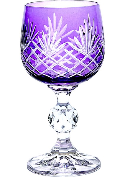 Bohemia Kristal Püskül Desenli Kristal Ayaklı Kahve Yanı Su Lüks Bardağı 150ML fiyatları