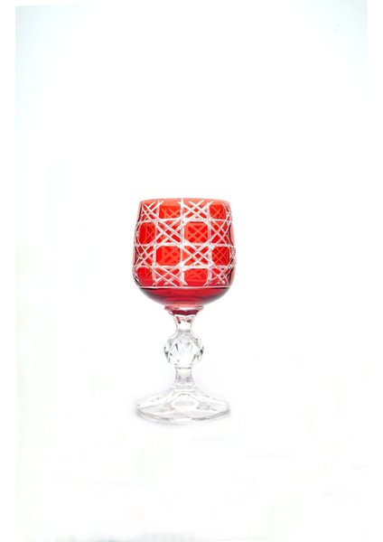 El Yapımı Kristal Bohemia Renkli Lüks Kristal Ayaklı Kadeh Kahve Yanı Su Bardağı fiyatları