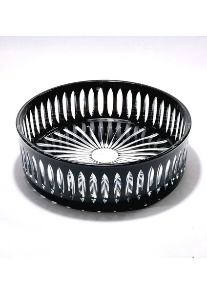 25CM Kristal Kesme Dekor Sofra Kasesi Meyvelik 25CM modelleri