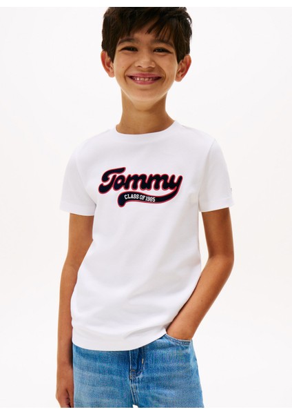 Baskılı Beyaz Erkek Çocuk T-Shirt KB0KB10118YBR fiyatları