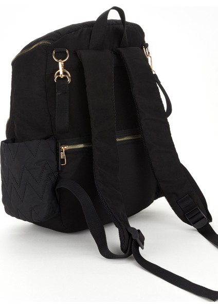 Nakışlı Bondit Hafif Kumaş Anne Bebek Bakım Çantası Termoslu Biberon Cepleri fırsatları