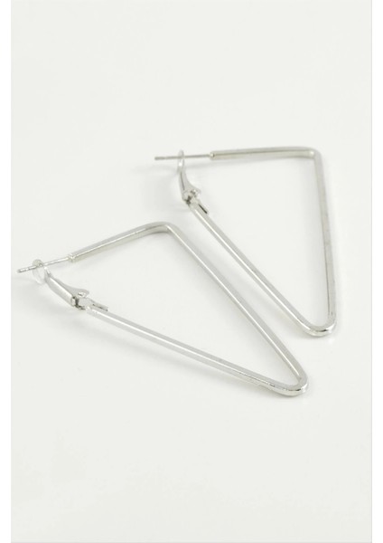 Üçgen Halka Küpe 5 cm