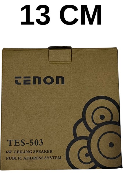 13 cm Hat Trafolu Alçıpan Tavan Hoparlörü Ses Sistemi Uyumlu Tavan Içi Montaj Kolaylığı