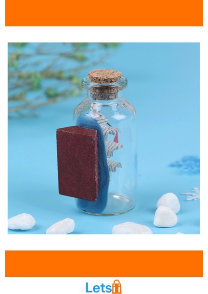 Orta Boy Şişe Içerisinde Dekoratif Gemi Maketi modelleri