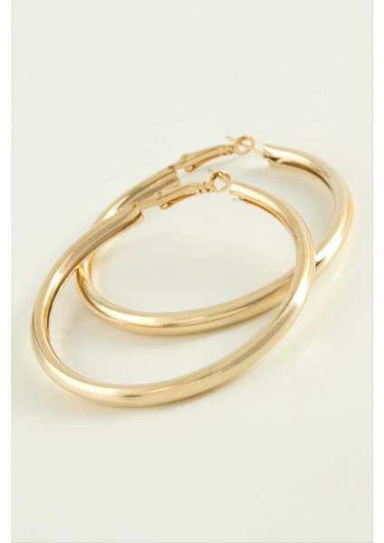 Boru Halka Küpe 5,5 cm