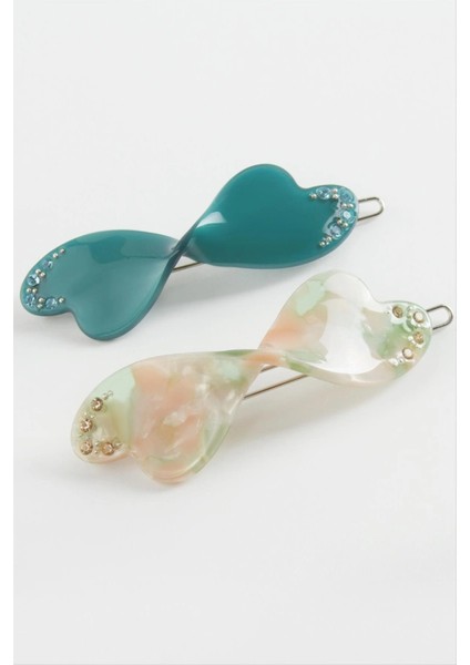 Fiyong Taşlı Klipsli Toka