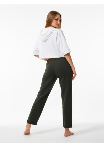 Duble Paça Eşofman Altı Haki 2629 fırsatları