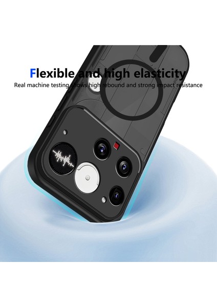 Nothing Phone 3 Kılıf, Manyetik Yarı Saydam Mat Darbeye Dayanıklı ve Parmak Izi Önleyici Koruyucu Kılıf-Siyah (Yurt Dışından) fırsatları