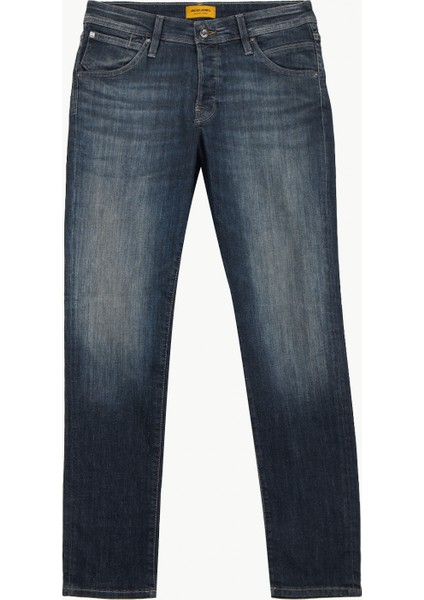 Düşük Bel Slim Fit Mavi Erkek Denim Pantolon 12278082_JJIGLENN Jjfox Am 497 Sps modelleri