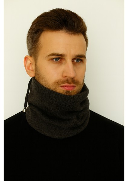 Erkek Örgü Boyunluk Bere Standart