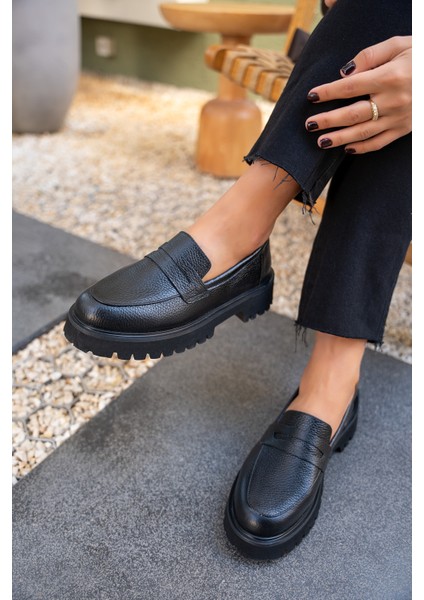 Ladin Siyah Hakiki Deri Makosen fiyatları