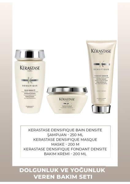 Kérastase Densifique Bain Densité Yoğunluk Kazandıran Set