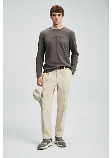 Sara Erkek Sweatshirt Açık Kahve (112020057) fiyatları