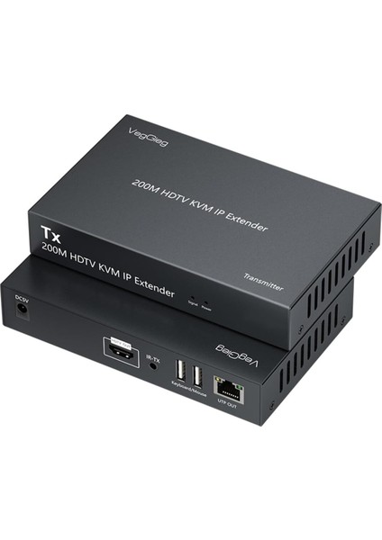 1080P Full Hd 60Hz HDMI Kvm Ip Extender 200 Metre CAT5E/6 HDMI Menzil Genişletici Uzatıcı