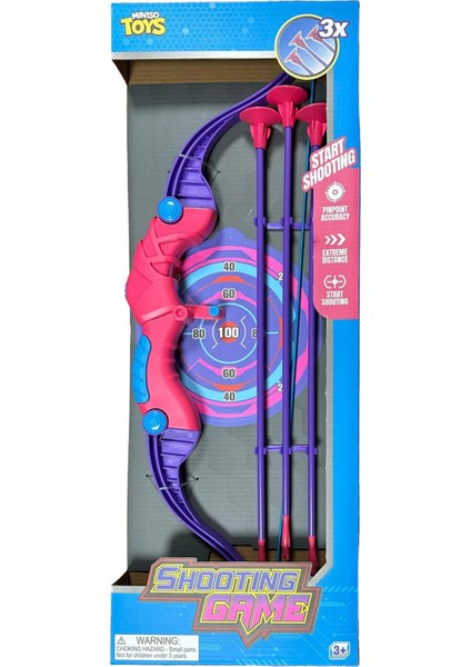 Okçuluk Serisi (Hedefli)(Pembe ve Mor)