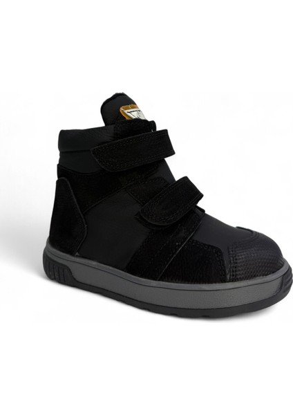 Hakiki Deri Ortopedik Çocuk Botu