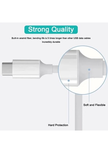 Type-C Pd Kablo 100 cm Şarj ve Data Kablosu 60W 3.4 Amper Hızlı Şarj Kablosu USB C To USB C fiyatları
