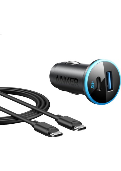 323 Araç Şarj Cihazı, 52.5W, Usb-C Portu Maksimum 30W, Usb-A Portu Ise 22.5W Şarj Gücü, 14 Pro Sadece 25 Dakikada%50 Şarj, S23 Sadece 27 Dakikada%50 Şarj