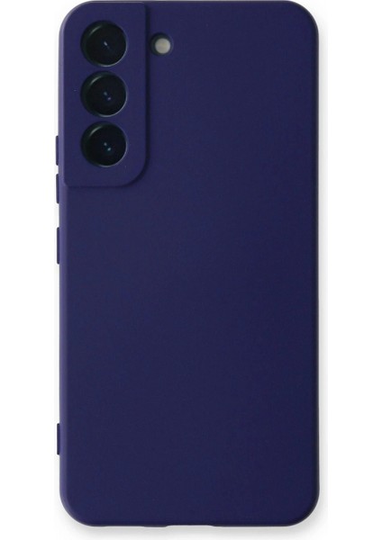 Samsung Galaxy S22 Plus Kılıf Nano Içi Kadife Silikon - Mor (K95)