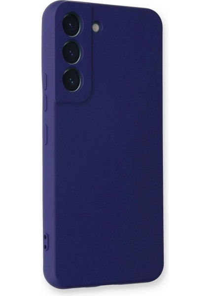 Samsung Galaxy S22 Plus Kılıf Nano Içi Kadife Silikon - Mor (K95) fiyatları