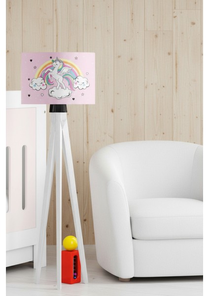 Sihirli Unicorn Çocuk Odası Lambader