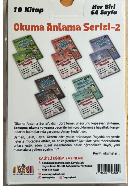 Okuma Anlama Serisi 2 fiyatları