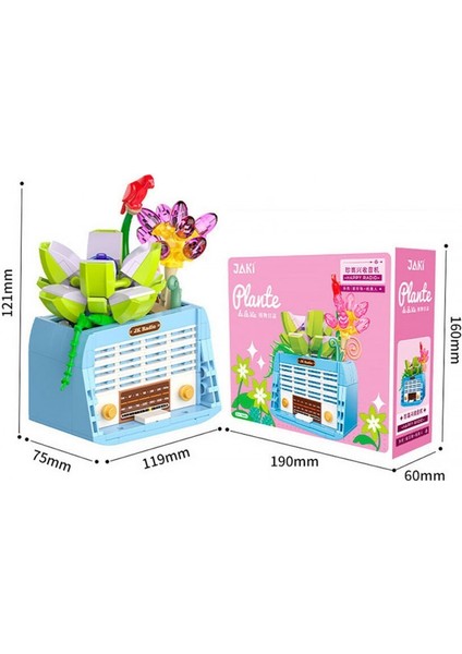 JK2717 Jaki Radyo Model 174 Parça Block Oyuncak fiyatları