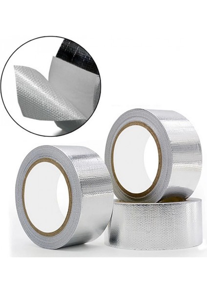 2 mt Yüksek Sıcaklık Dayanan Su Geçirmez Çatı Duvar Çatlak Onarıcı Yapışkan Bant Folyo 5 cm (K95)