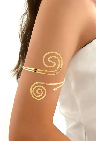 Yuvarlak Figürlü Üst Kol Pazu Bilekliği