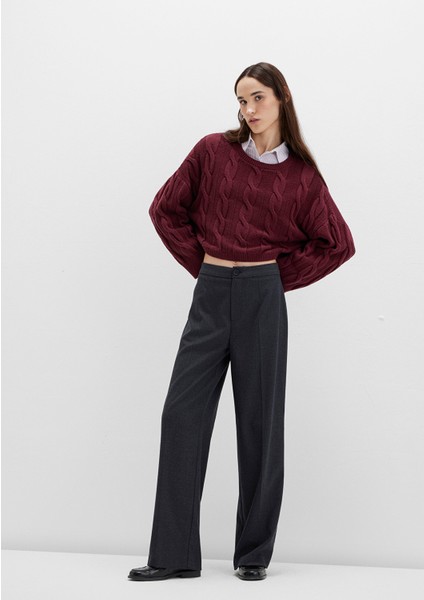 Antrasit Kumaş Pantolon 1011089-87829 fiyatları