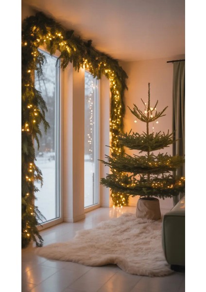 Dekoratif LED 10 Metre Animasyonlu Yılbaşı Süs Ip LED Işık