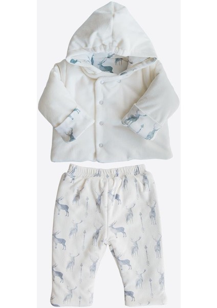 Deer Çift Taraflı 2'li Takım Gri