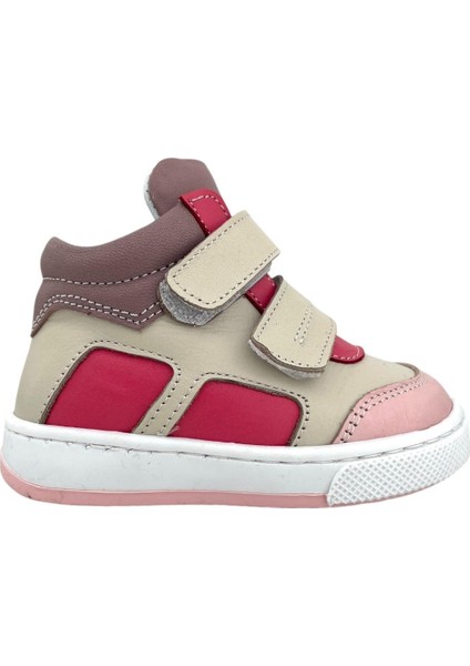 Ottoman Kız Bebek Ilk Adım Ayakkabısı Pudra-Bej