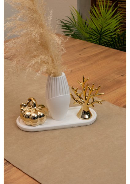 Doku | Kadife Dokulu Tatlı Bej Runner 135 x 40 fiyatları